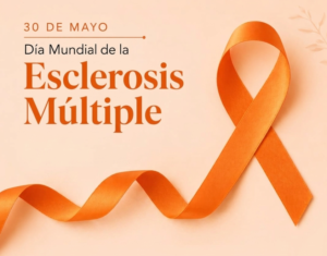 Lazo naraja. 30 de mayo de 2026. Día Mundial de la Esclerosis Múltiple.